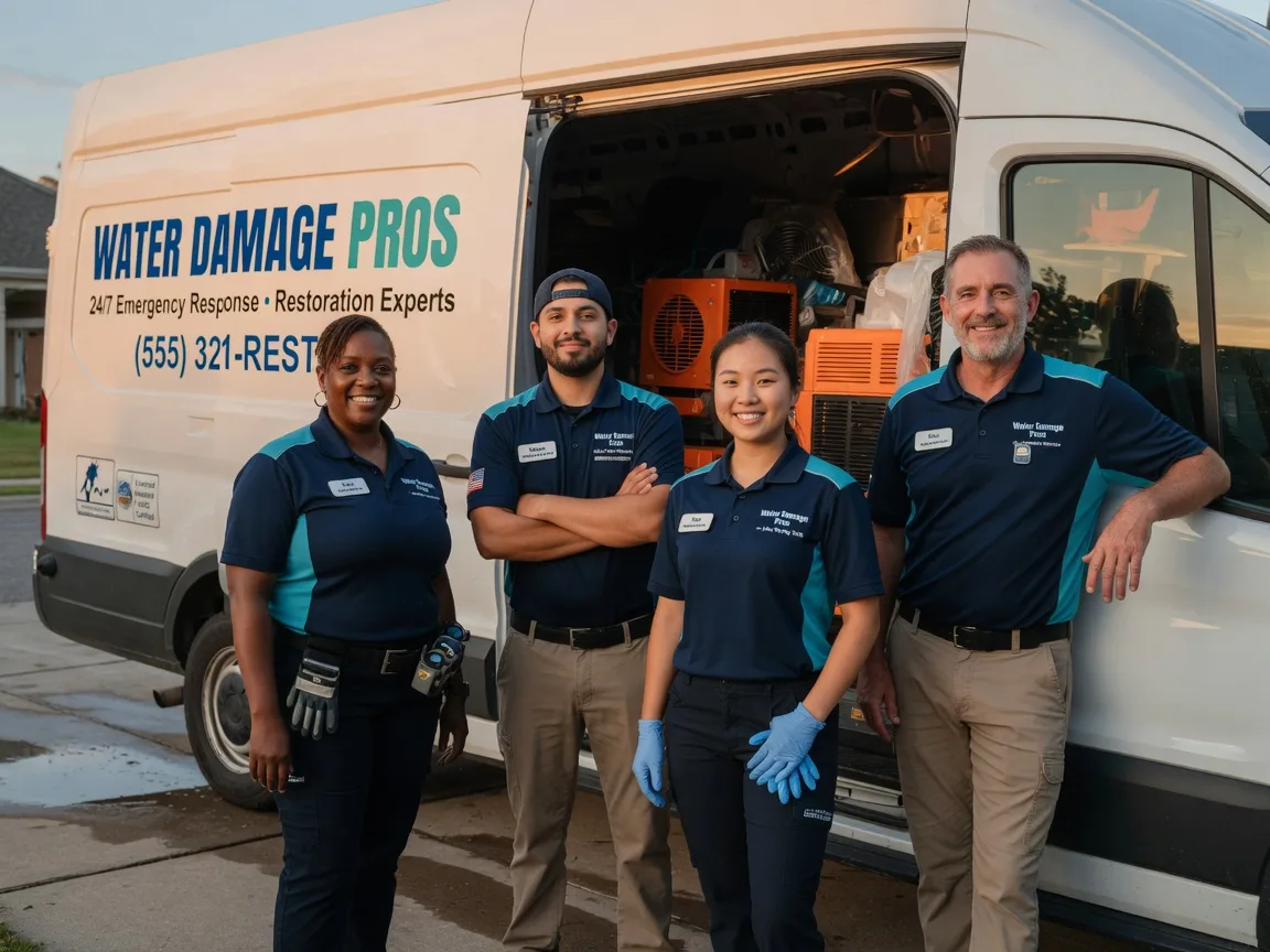 Water Damage Restoration company in South Vienna, OH